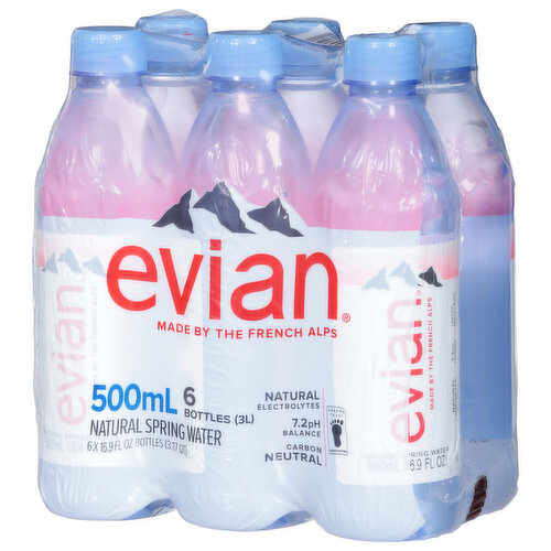 Evian Water, Natural Spring