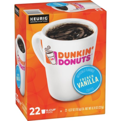 Dunkin' Donuts Coffee, French Vanilla