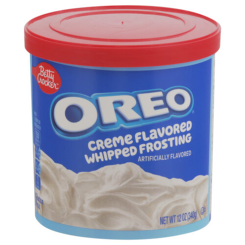 Betty Crocker Oreo Frosting, Creme Flavored, Whipped