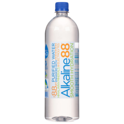 Alkaline88 Purified Water, Smooth Hydration