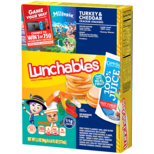 Lunchables nintendo switch sales
