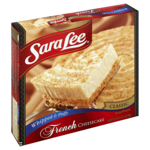 Sara Lee Cheesecake, French, Classic