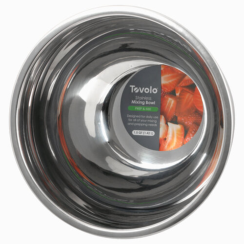 Tovolo Mixing Bowl, Stainless, Prep & Mix