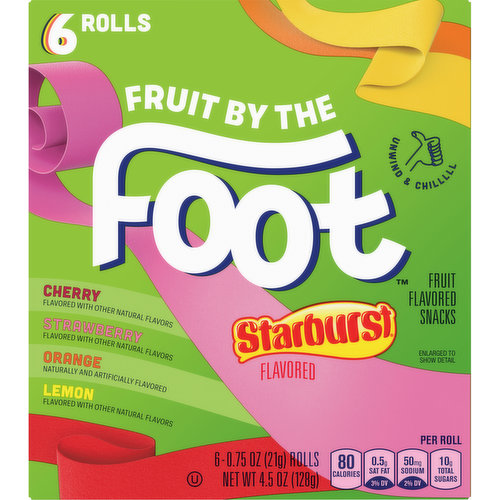 Starburst fruit by the foot discount
