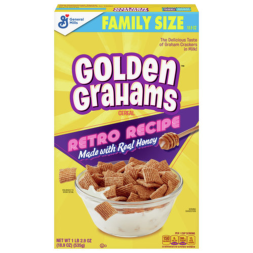 Golden Grahams Cereal, Family Size