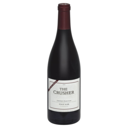 The Crusher Pinot Noir, Grower's Selection, Clarksburg, 2012