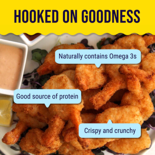 Gorton's Shrimp, Butterfly, Breaded, Tail-On