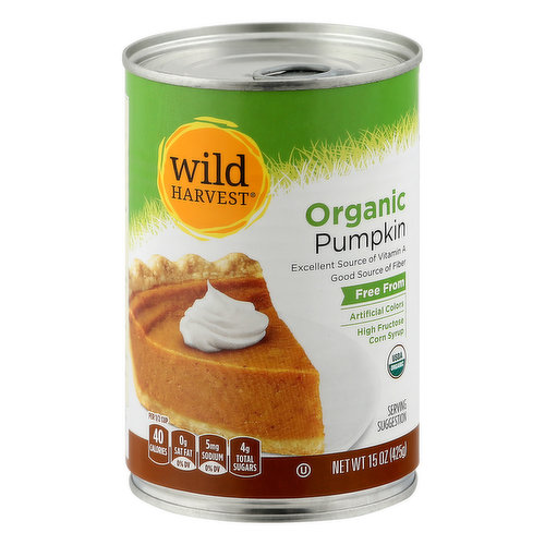 Wild Harvest Pumpkin, Organic