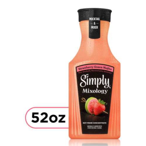 Simply Mixology  Mixology Strawberry Guava Mojito Bottle
