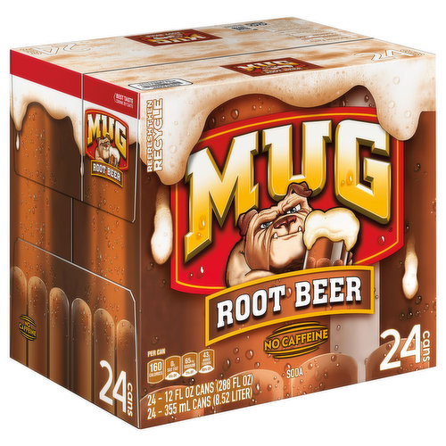 Mug Root Beer, 12 Fl Oz (pack of 12)