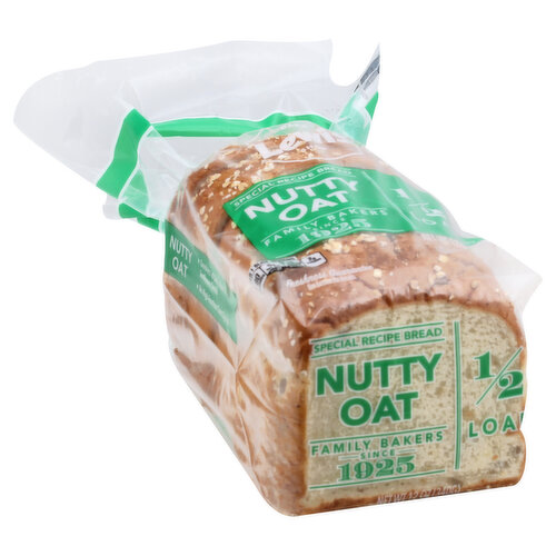 Lewis Bread, Nutty Oat, 1/2 Loaf