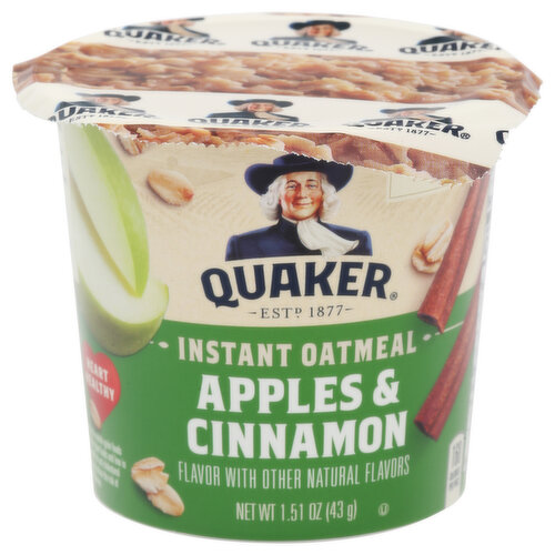 Quaker Instant Oatmeal, Apples & Cinnamon