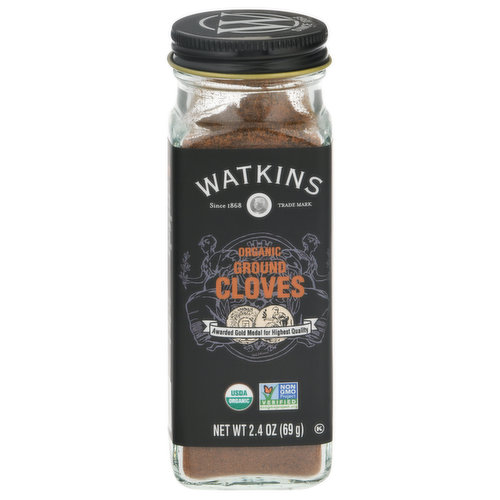 Watkins Cloves, Organic, Ground