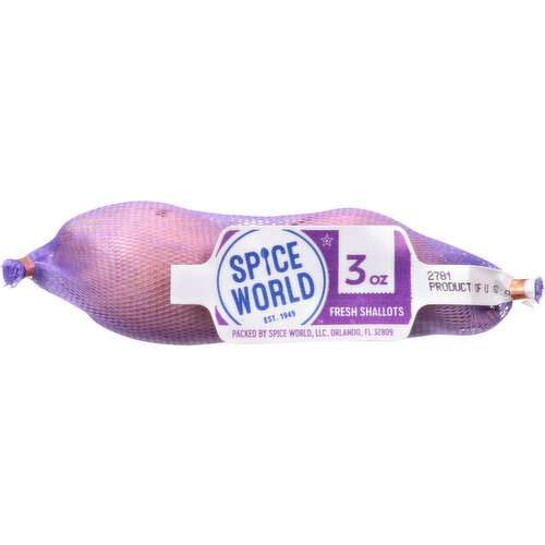 Organic Fresh Shallots - Spice World