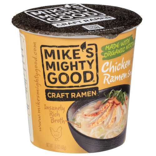Mike's Mighty Good Ramen Soup, Chicken Flavor