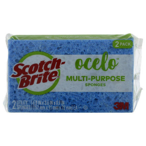 Scotch-Brite O-celo Multi-Purpose Utility Sponges