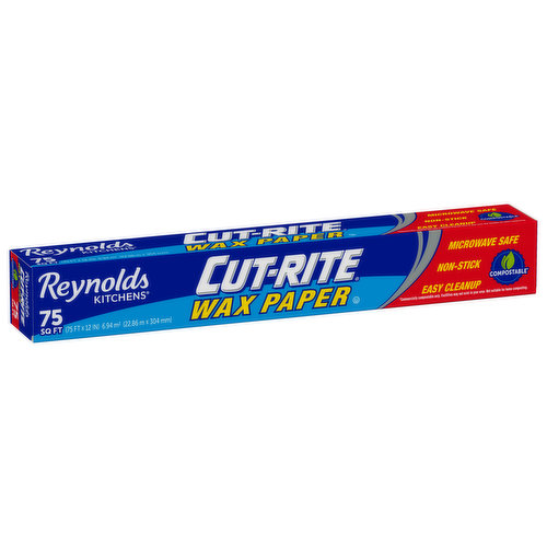 Reynolds Cut-Rite Wax Paper, 75 Square Feet 