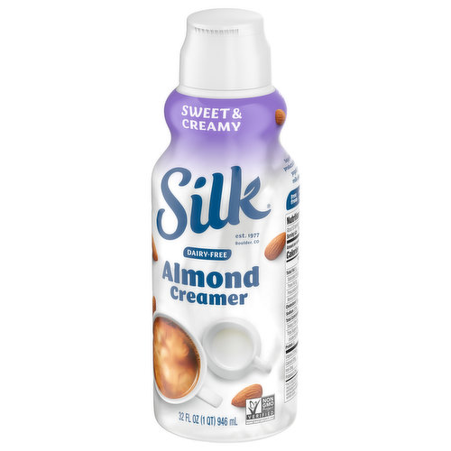 Silk Enhanced Almond Creamers, Sweet Oat Latte Creamer