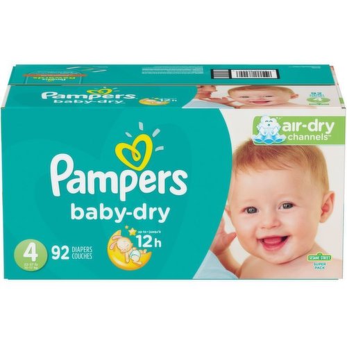 Baby-dry Diapers Size 4