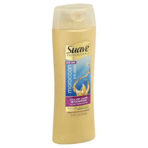 Suave Professionals Moroccan Infusion Shampoo, Color Care, for Color Treated or Dull Hair