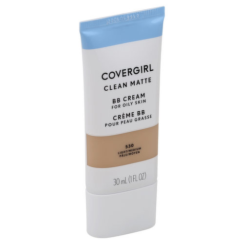 CoverGirl Clean Matte BB Cream, Light/Medium 530