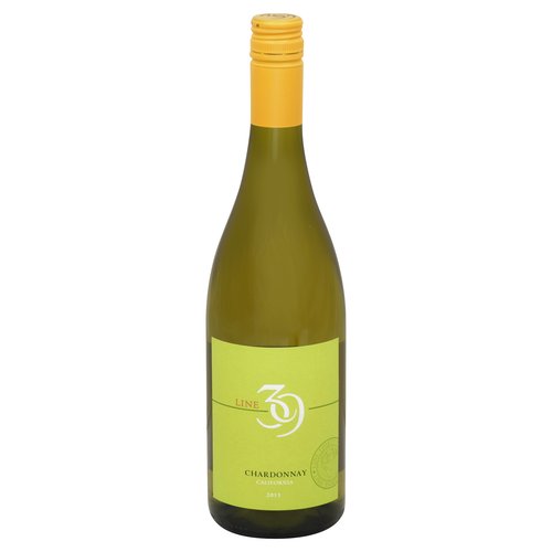 The 39th parallel runs through the heart of California wine country and is home to Line 39. Here we craft wines expressive of their dynamic region. Grapes from the best winegrowing regions throughout California were used to make my style of Chardonnay, a rich medium-bodied wine with hints of oak and lush tropical fruit flavors. - Salut! cecchettiwineco.com. Alc 13.5% by vol. Vinted & bottled by Line 39, Santa Rosa, CA 95403.