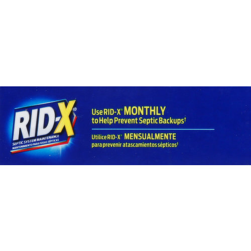 RID-X Septic System Treatment Powder, 9.8 oz-#1 brand used by Pros