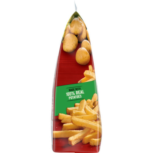 Ore-Ida Country Style French Fries Seasoned Frozen Potatoes with Skins, 30  oz Bag