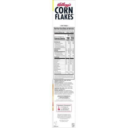 Corn Flakes Original Low-Fat Morning Cereal