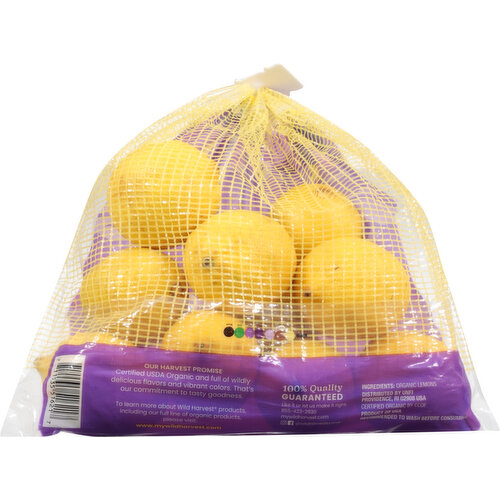 Wild Harvest Lemons, Organic