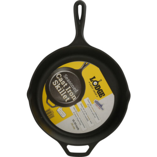 Lodge 10.25 inch Seasoned Cast Iron Bakers Skillet