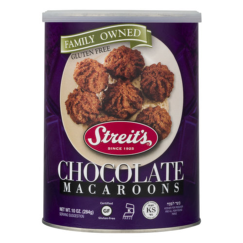 Streit's Macaroons, Chocolate Flavored