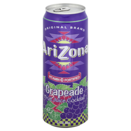 AriZona Fruit Juice Cocktail, Grapeade