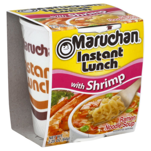 Fast and tasty. As a hot snack or delicious meal - anytime. Quality guaranteed. Partially produced with genetic engineering. www.maruchan.com.  When writing us, please include code number stamped on package. Made in USA.
