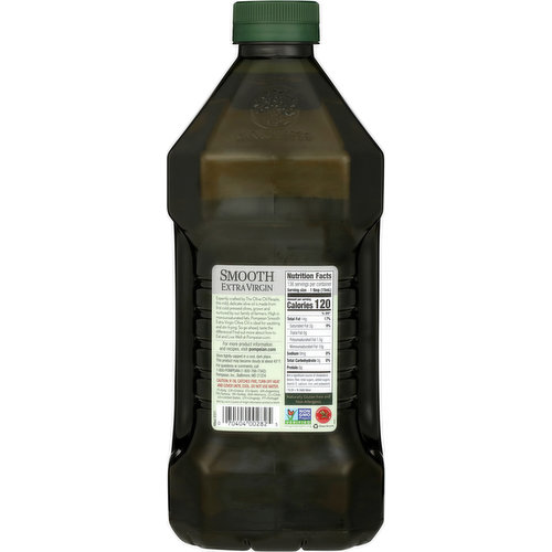 Pompeian Olive Oil, Extra Virgin, Smooth