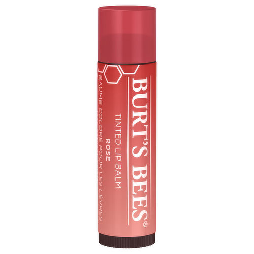 Burt's Bees Lip Balm, Tinted, Rose