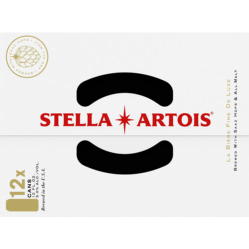 Stella Artois Beer, Lager, Classic