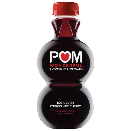 POM Wonderful Antioxidant Superpower 100% Juice, Pomegranate Cherry