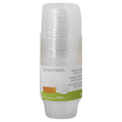 24 count. 2 fl oz/oz liq. (59.1 ml). Food safe. www.creativeconverting.com. BPA-free. Made in China.