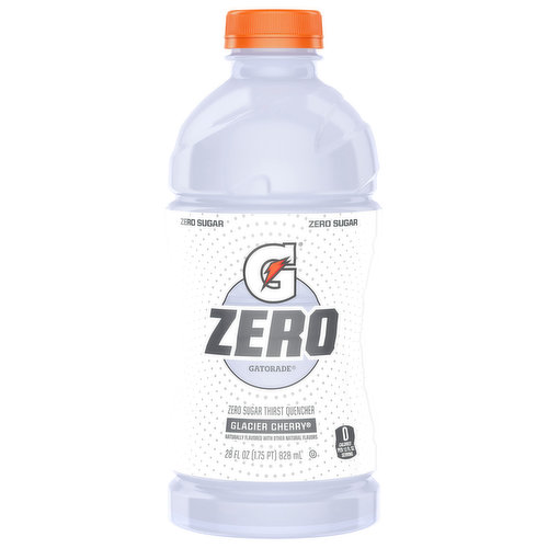 Gatorade Zero Thirst Quencher, Zero Sugar, Glacier Cherry