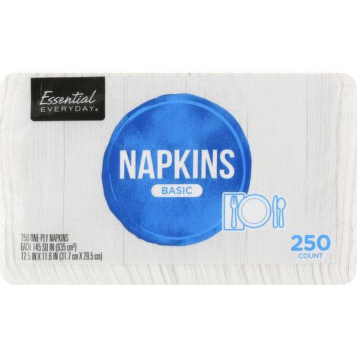 Kirkland Signature 1-ply Napkins, 4 packs of 260