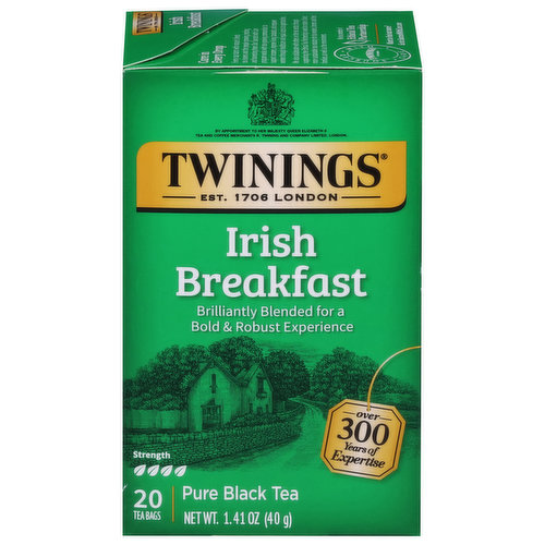Black Tea, Irish Breakfast, Pure