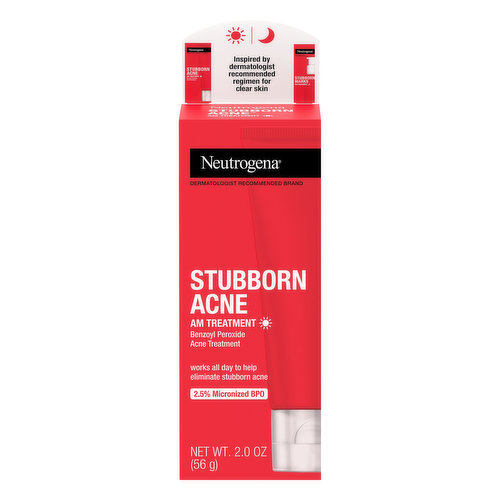 Neutrogena Stubborn Acne Treatment, AM