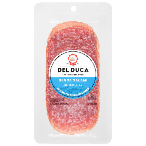 Del Duca Salami, Genoa, Uncured