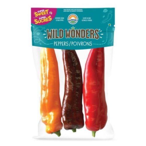 Wild Wonders Long Sweet Peppers