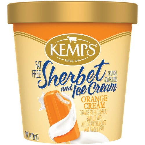 Kemps Orange Cream Sherbet