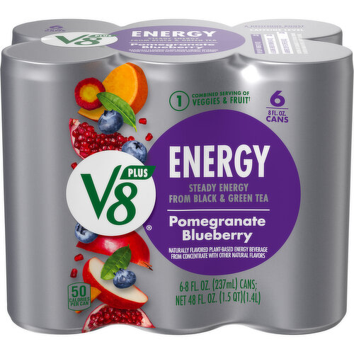 V8® +Energy® Pomegranate Blueberry Juice Energy Drink