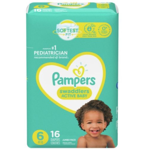 Pampers Diapers, Cruisers 360, Size 7 (41+ lb), Super Pack 44 ea, Shop