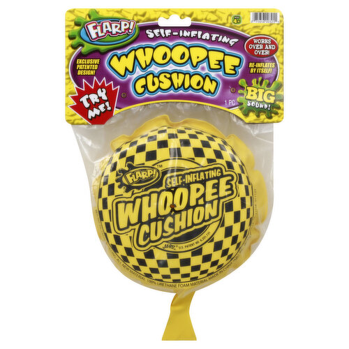 Flarp Toy, Whoopee Cushion, Self-Inflating