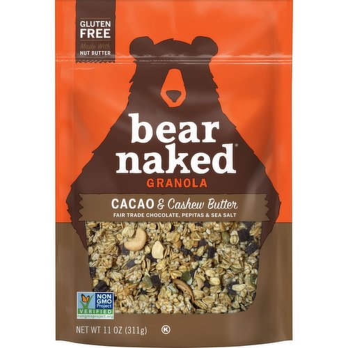 Bear Naked Granola Cereal, Cacao and Cashew Butter